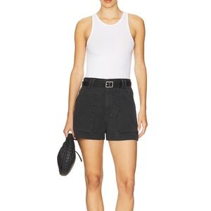 AGOKDE KIVA SHORT IN WASHED BLACK